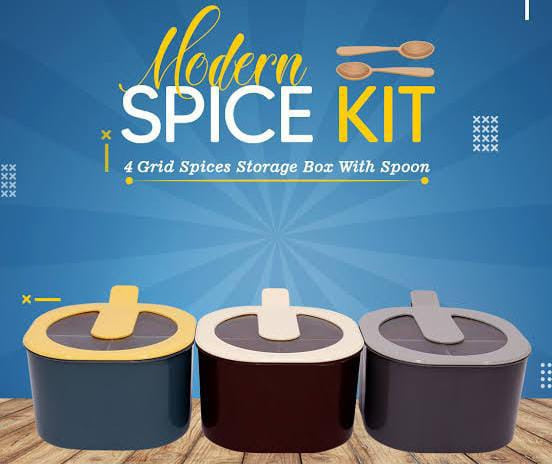 4 In 1 Modern Spice Kit – Spice Jar
