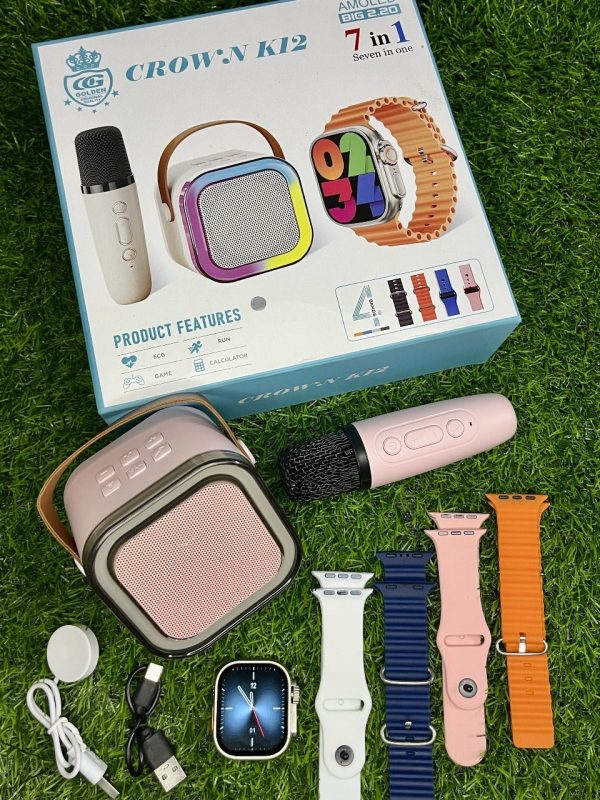 Crown K12 Watch & Speaker Set