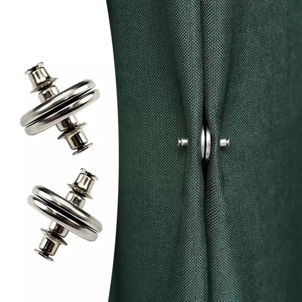 Curtain Pins, Curtain Tiebacks, Magnetic, Gap Resistant, Lace