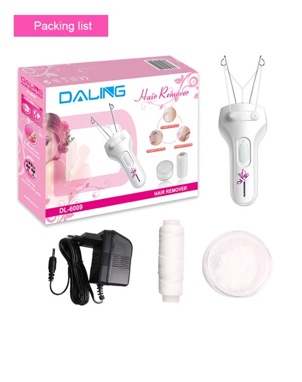 Daling Dl-6009 Portable Women Depilation Epilator Mini Electric Painless Lady’ Hair Remover