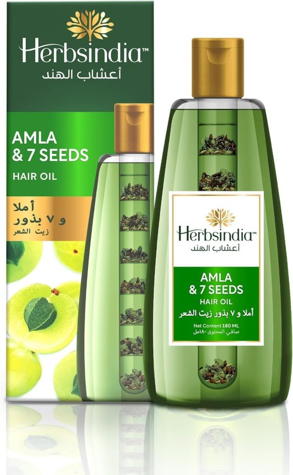 Herbs India Amla & 7 Seeds Hair Oil