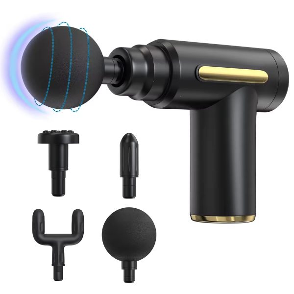 Massage Gun Deep Tissue,Muscle Massager With 4 Massage Heads,