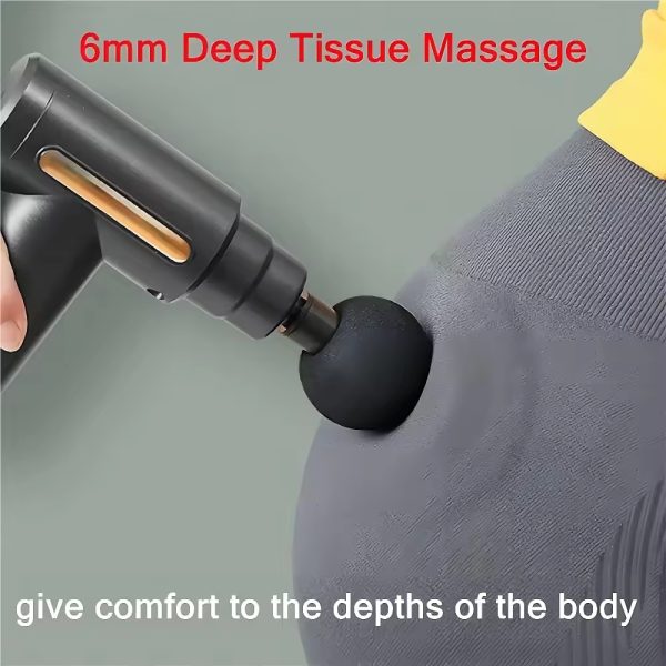 Massage Gun Deep Tissue,Muscle Massager With 4 Massage Heads,