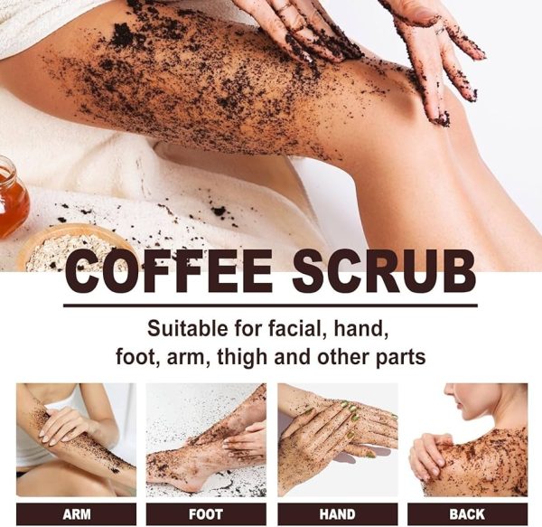 Pack Of 02 | Wokali Coffee Body Scrub Night Cream