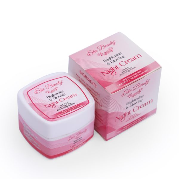 She Beauty Whitening Night Care Cream