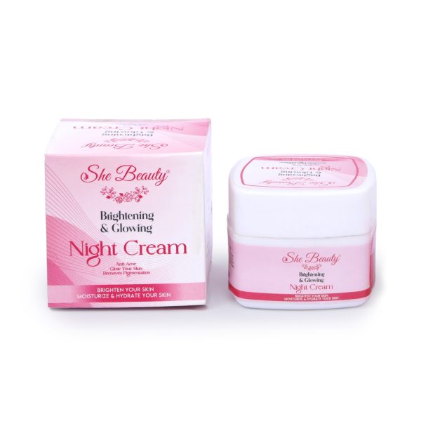 She Beauty Whitening Night Care Cream