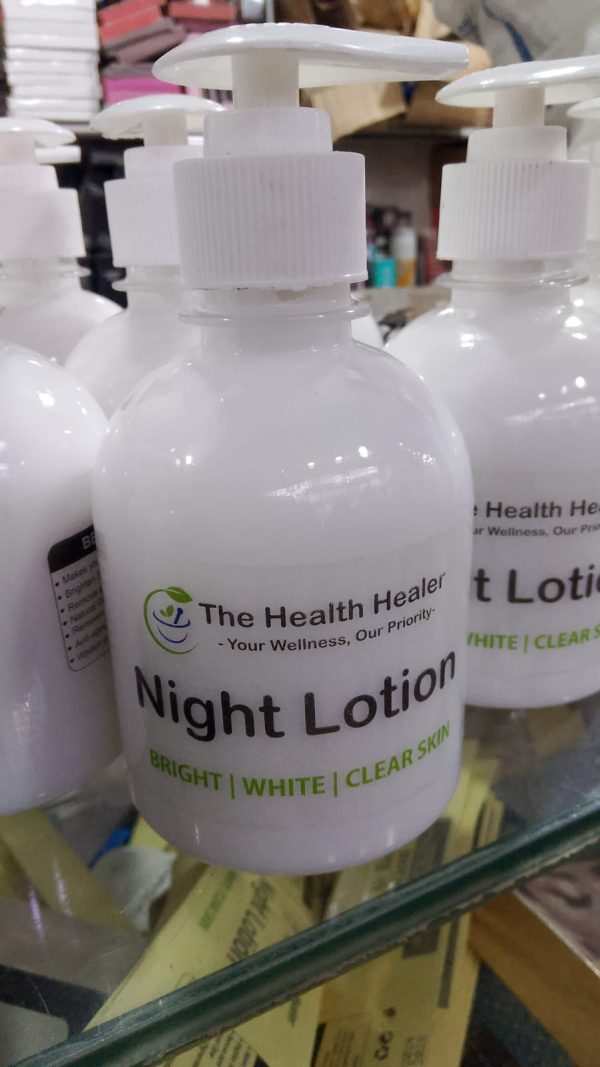 The Health Healer Night Lotion Bright White Clear Skin