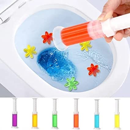 Toilet Cleaning Stamp Gel Toilet Injection Gel Flower