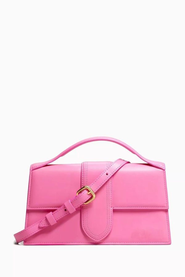 Women’s Pu Leather Plain Hand Bag