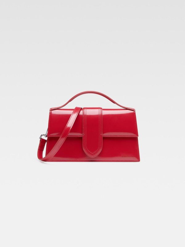 Women’s Pu Leather Plain Hand Bag