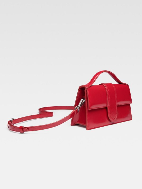 Women’s Pu Leather Plain Hand Bag