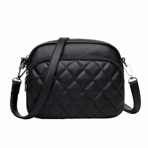 ( 1 Piece ) Women’s Pu Leather Embroidered Shoulder Bag