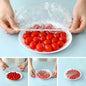 100pcs Disposable Transparent Plastic Food Storage Bags