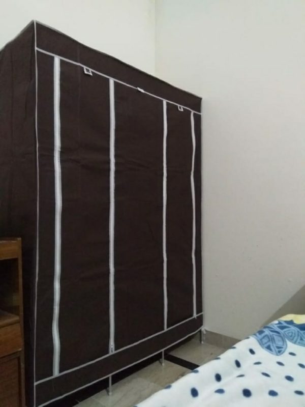 3 Door Fancy & Portable Foldable Closet Wardrobe Storage