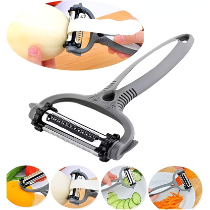 3-in-1 Vegetable Peeler Cyclone Knife