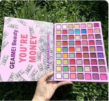 63 Colors Eye Shadow Palette long Lasting Water Proof Make Up Kit
