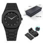 Full Black Aura Quartz Watch , Premium Quality & Finish – Without Box