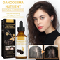 Anti-greying Hair Spray | Drakkar Spray For Hair | Organic Ganoderma Inverted Essence For Grey Hair | Darkens Hair Naturally Without Damage – 30ml