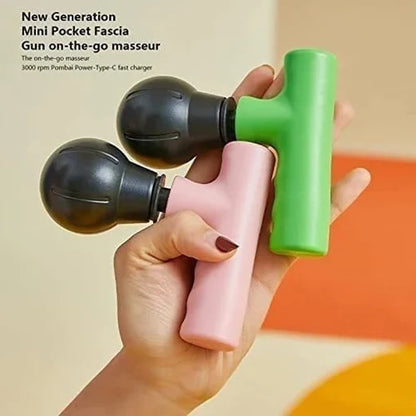 Rechargeable Fascial Gun Deep Muscle Massager