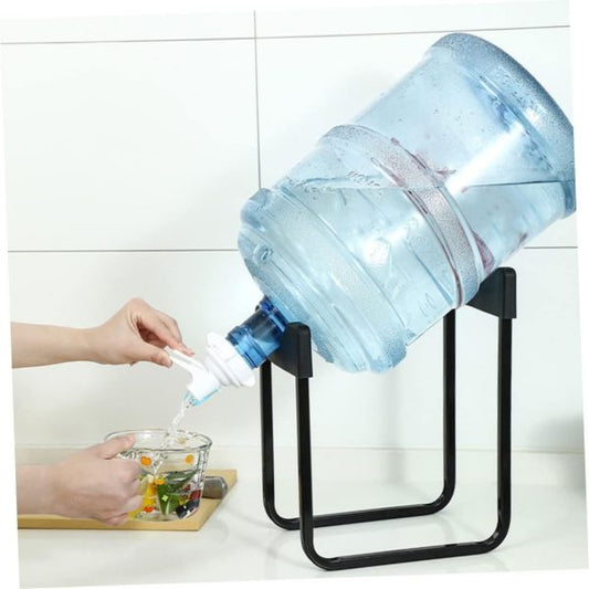 Metal Bottle Stand With Nozzle – Convenient Dispensing