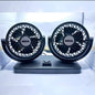 Car Fan Dual Head 4-inch 12v/24v – 360° Rotating Low Noise Cooling Fan