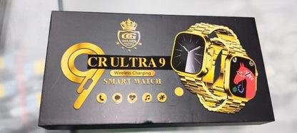 Cr Ultra 09 Smart Watch With Wireless Charging