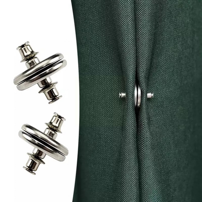 Curtain Pins, Curtain Tiebacks, Magnetic, Gap Resistant, Lace