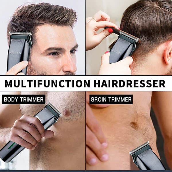 Geemy (gm7620) 3in1 Grooming Kit Is Rechargeable Powerful Trimmer For Men