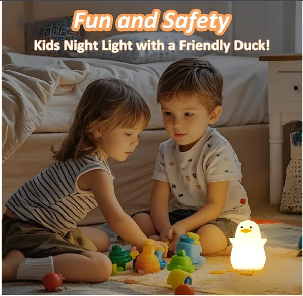 Duck Night Light, Duck Lamp,cute Silicone