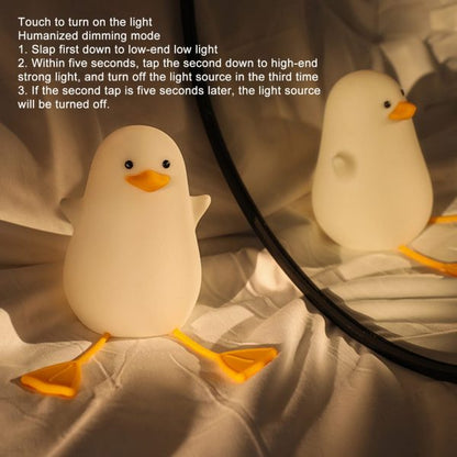 Duck Night Light, Duck Lamp,cute Silicone