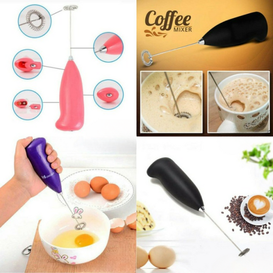 Electric Egg Beater Milk Drink Coffee Whisk Mixe