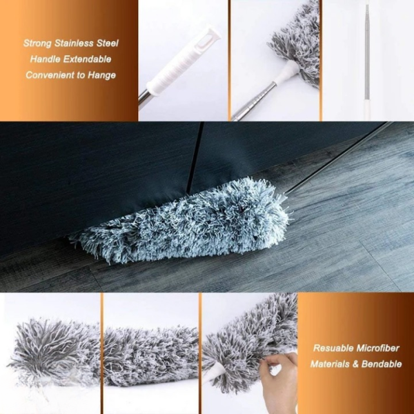 Extendable Telescope Microfiber Fan Duster High Quality