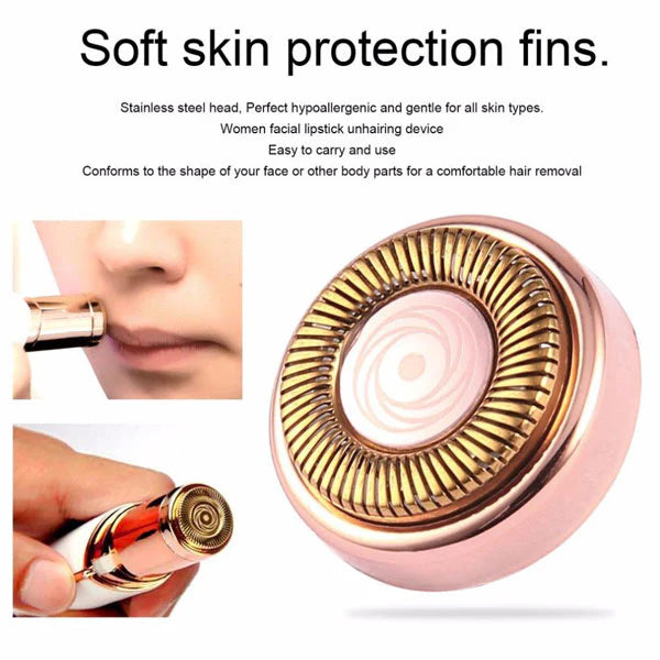 Flawless Facial Hair Remover | Hair Trimmer For Eye Chin Cheeks Upper Lip For Girls & Women