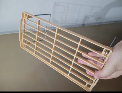 Folding Stack Up Shelf For Spice Support Kitchen Accessories Pantry Organizer