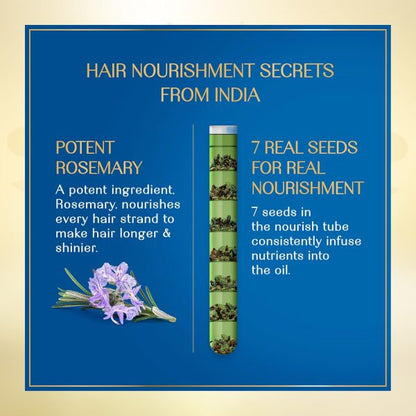 Herbs India 7 Seed Hair Oil With Rosemary – 280 Ml