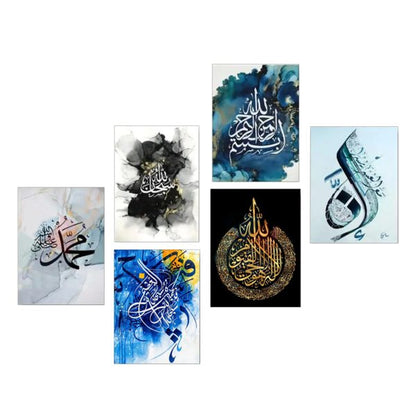 Home Decoration Item 9 Pcs Wall Decor Easy Set Up With Bothside Tape