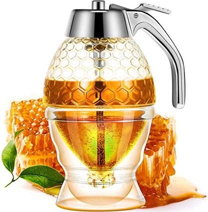 Honey Dispenser Juice Syrup Pot Jar 200ml