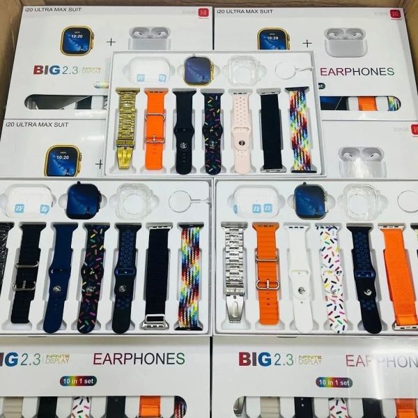 I20 Ultra Max Suit  Large Screen With 7 Strips With Airpords2