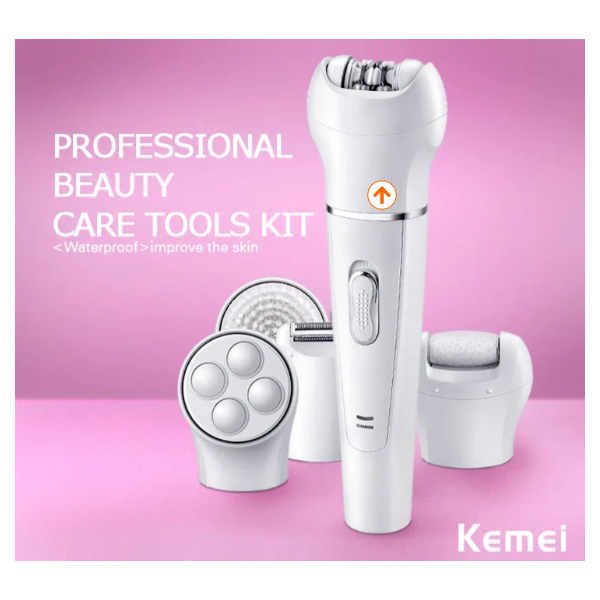 Kemei Km-2199 Electric Ladies Hair Removal Trimmer 5 In 1