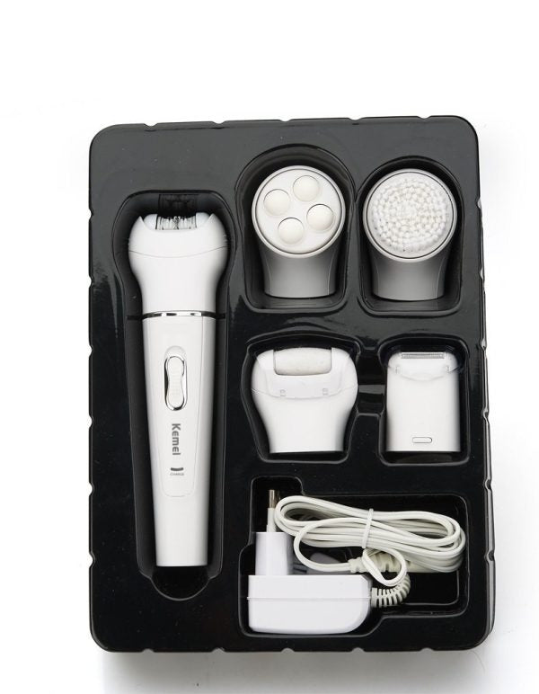 Kemei Km-2199 Electric Ladies Hair Removal Trimmer 5 In 1