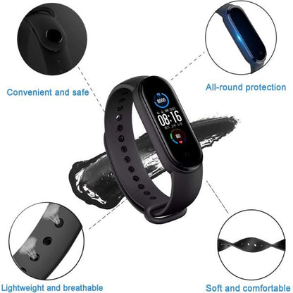 M5 Band Sport Wristband Blood Pressure Monitor Heart Rate For Android