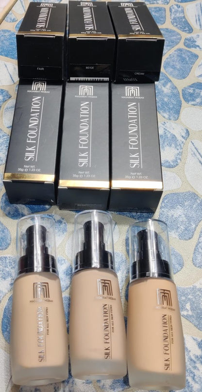 Masarrat Misbah Cream Silk Foundation Shine And Moisturize
