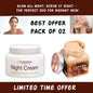 Pack Of 02 | Wokali Coffee Body Scrub   Night Cream