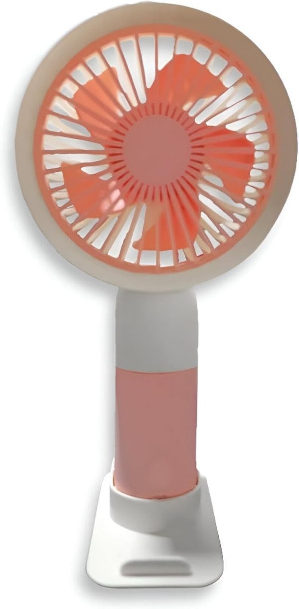 Portable Mini Rechargeable Fan – Single Speed Air Cooler For Summer Use