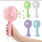 Portable Usb Rechargeable Fan | Handheld 3 Speed Strong Wind