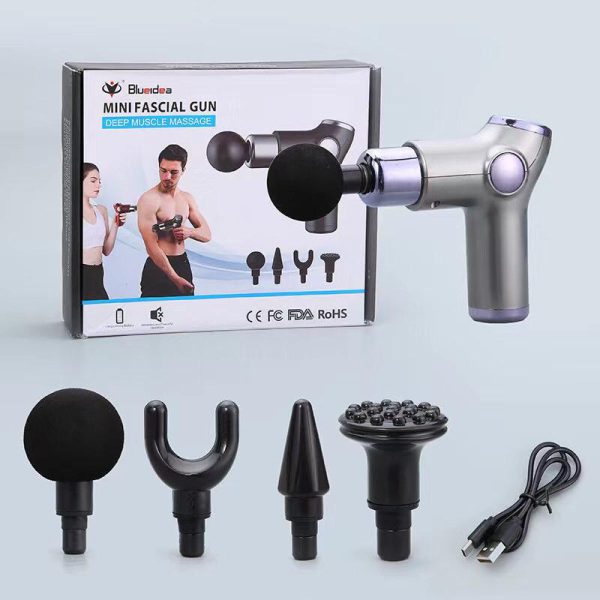 Gun Massager Lcd Display Deep Tissue Percussion Massager