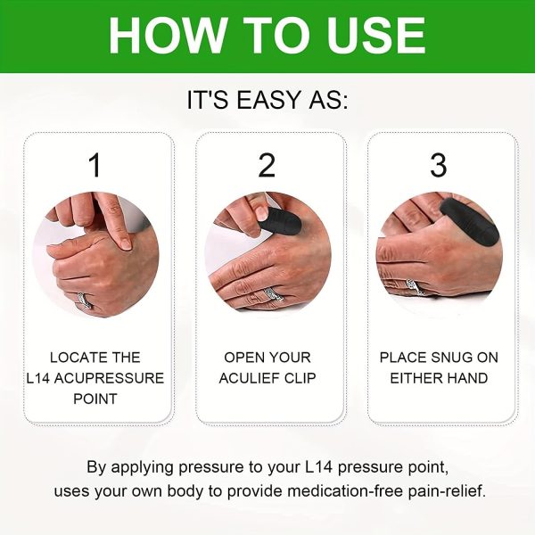 Sugar Control Acupressure Clip for Diabetics Sugar  Headache Relief &Tension Relief