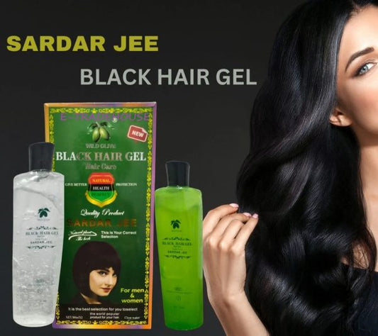 Sardar Jee Hair Color Gel | Black Color