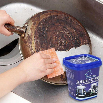 Stubborn Stains Cookware Cleaner | Kitchen Washing Pot Dish Bottom