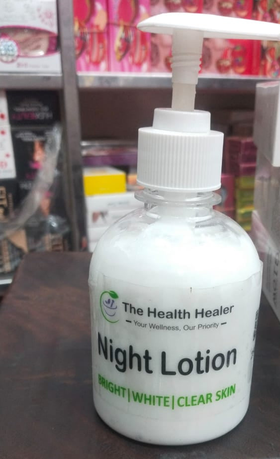 The Health Healer Night Lotion Bright White Clear Skin